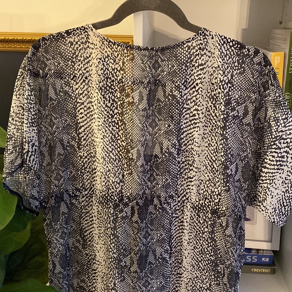 Kimono Style Bathing Suit Coverup O/S - Picture 3 of 5